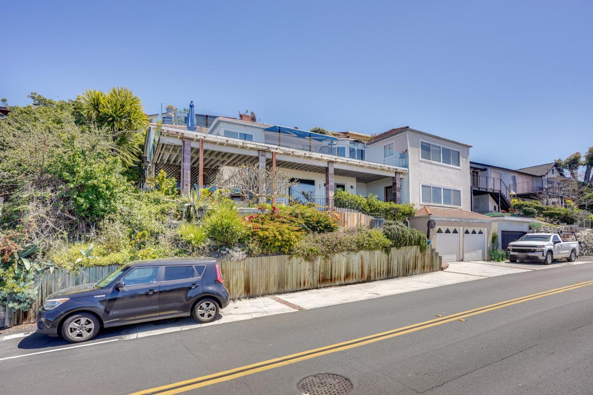 Laguna Beach Getaway With Patio And Clear Ocean Views! Bagian luar foto